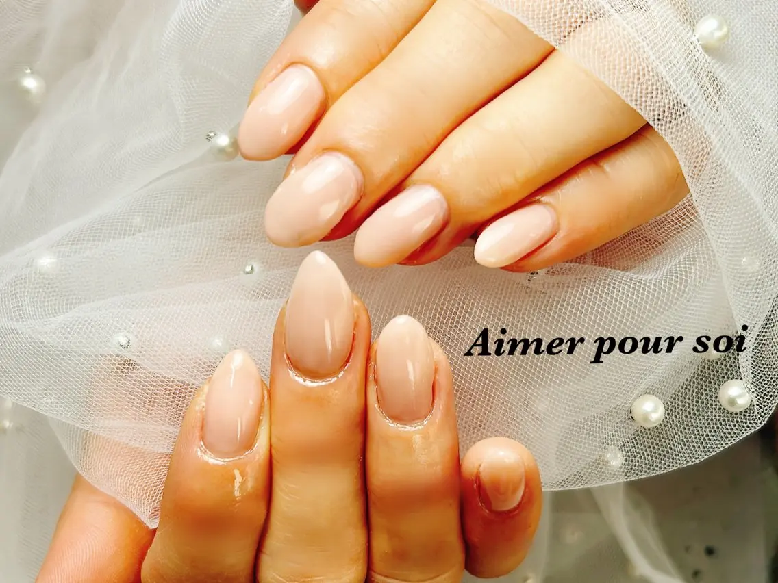ネイル ハンドネイル Aimer pour soiのネイルデザイン