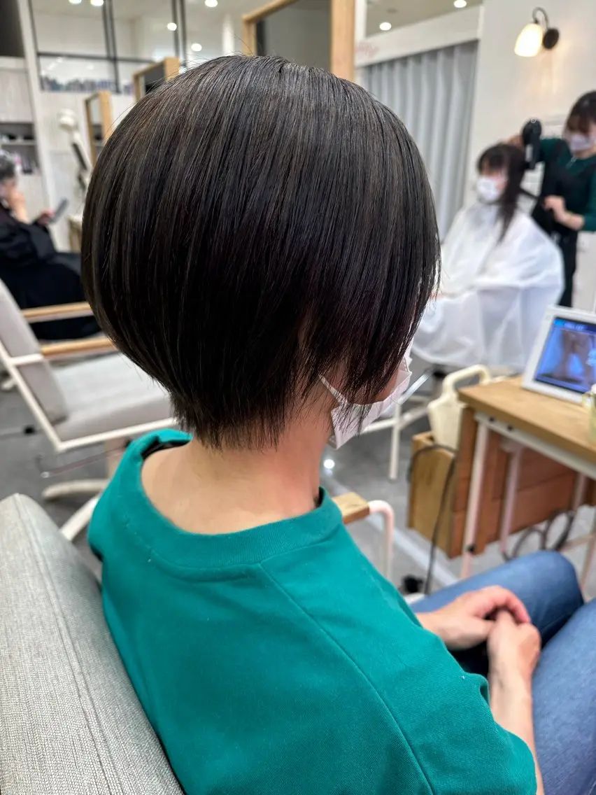 ショート カット ヘアカラー 縮毛矯正 PROGRESS‣‣ 福澤 可音🐯🐝のヘアスタイル