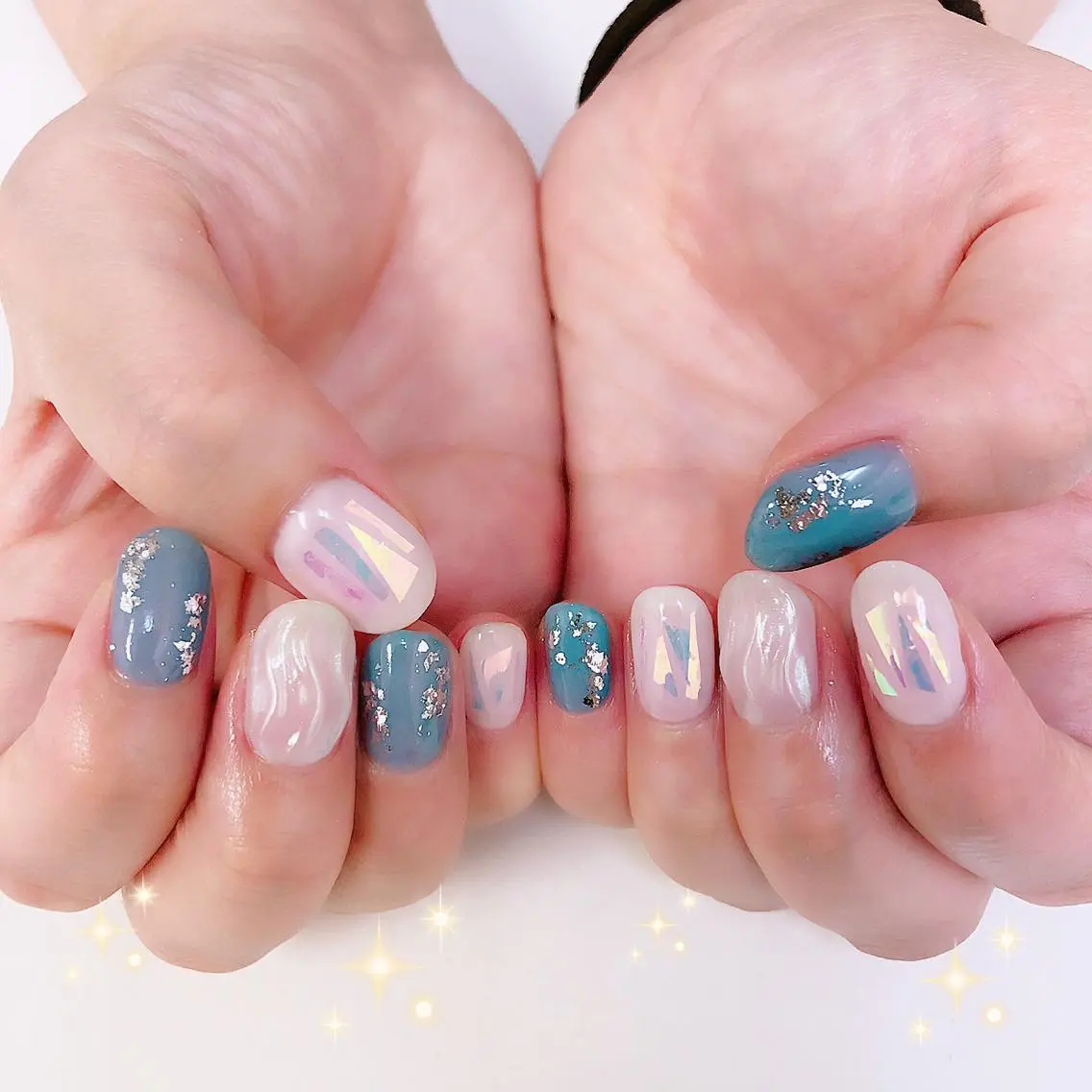 ネイル ニュアンスネイル ハンドネイル フットネイル mi chiのネイルデザイン
