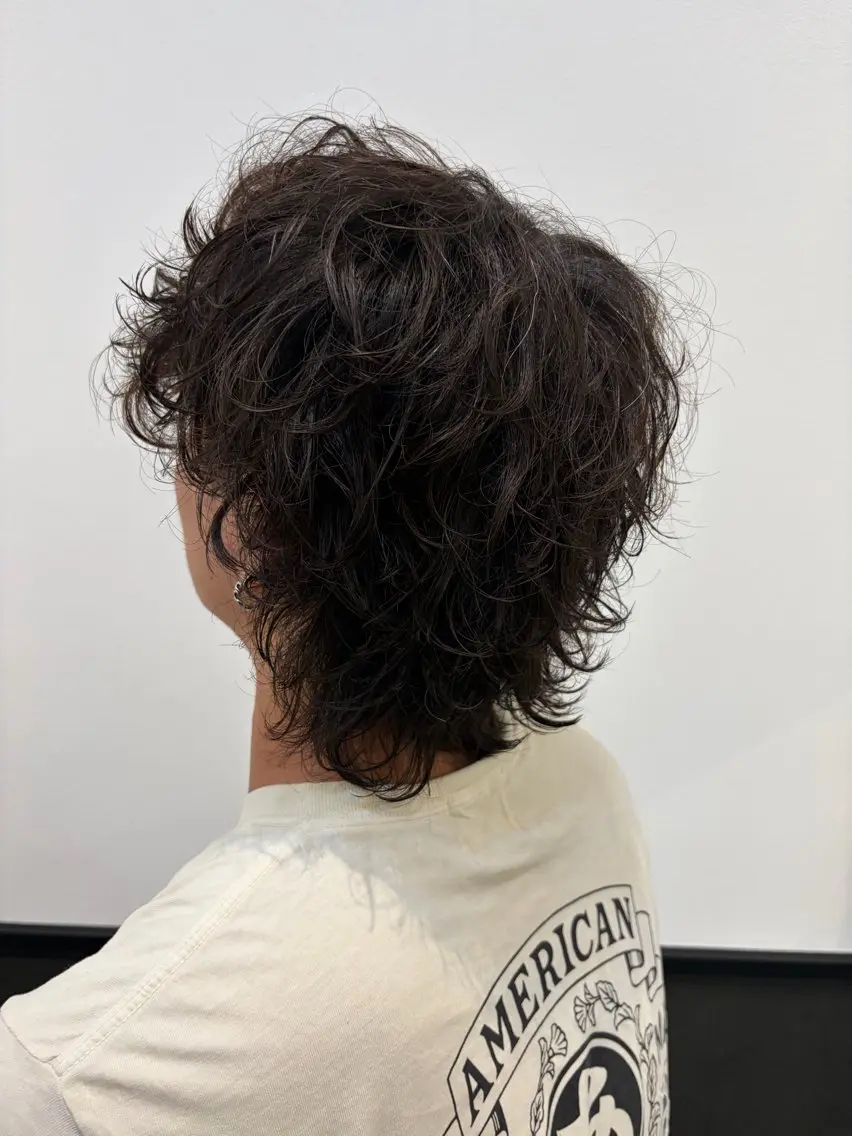 【メンズパーマ】カット＋パーマの写真