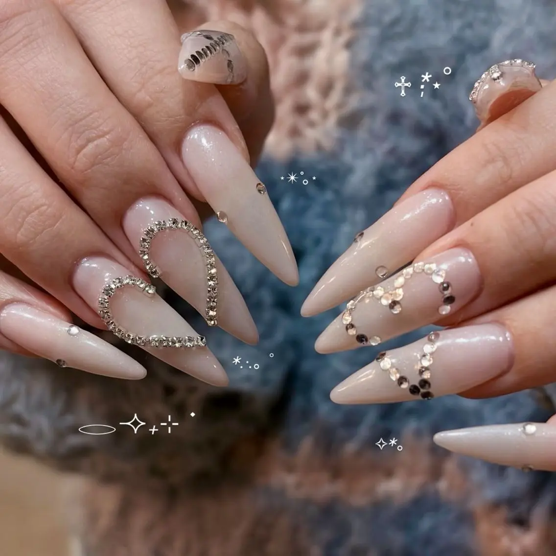ネイル 韓国ネイル ニュアンスネイル シンプルネイル 春ネイル ワンホンネイル Nihonthy Nail 新宿のネイルデザイン