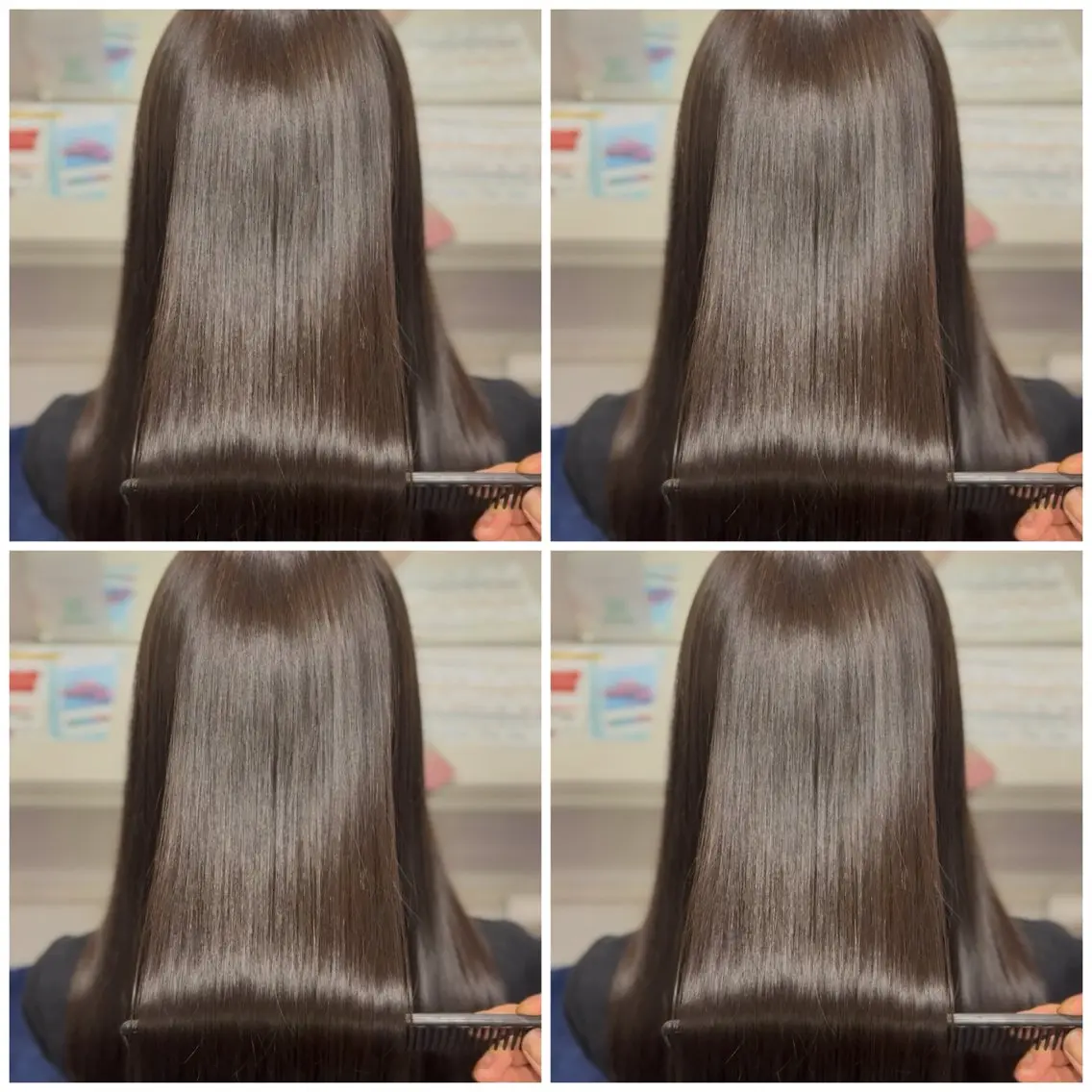 ロング カラー 髪質改善 艶髪矯正 エクステ かいり✂️のヘアスタイル