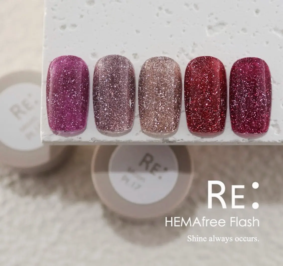 ネイル フラッシュネイル ジェルネイル ハンドネイル Bavardage Nailのネイルデザイン
