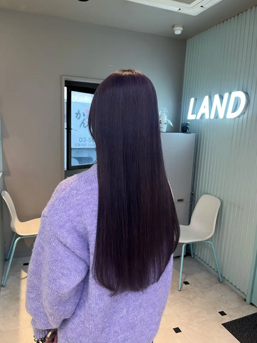 ロング カラー ヘアカラー トリートメント ブリーチカラー 🩵MIZUKIのヘアスタイル