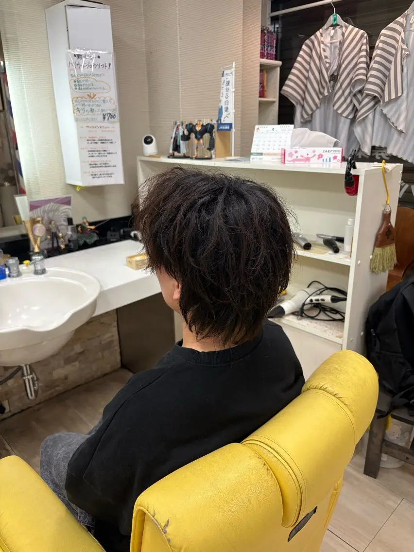 セミロング メンズ メンズカット/パーマ / 太田龍之介のヘアスタイル