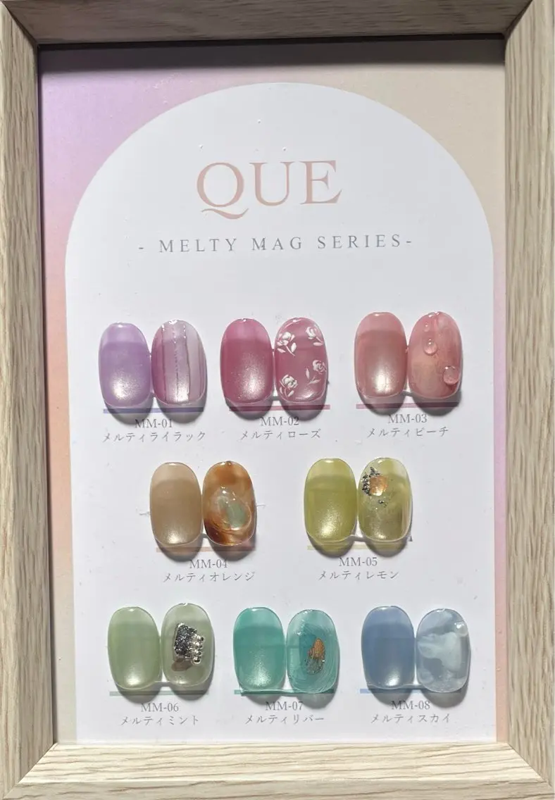 ネイル マグネットネイル ハンドネイル RISA joie nailのネイルデザイン