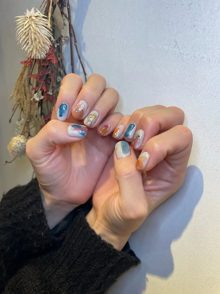 ネイル ニュアンスネイル ハンドネイル ハンドケア laviebelle norikoのネイルデザイン