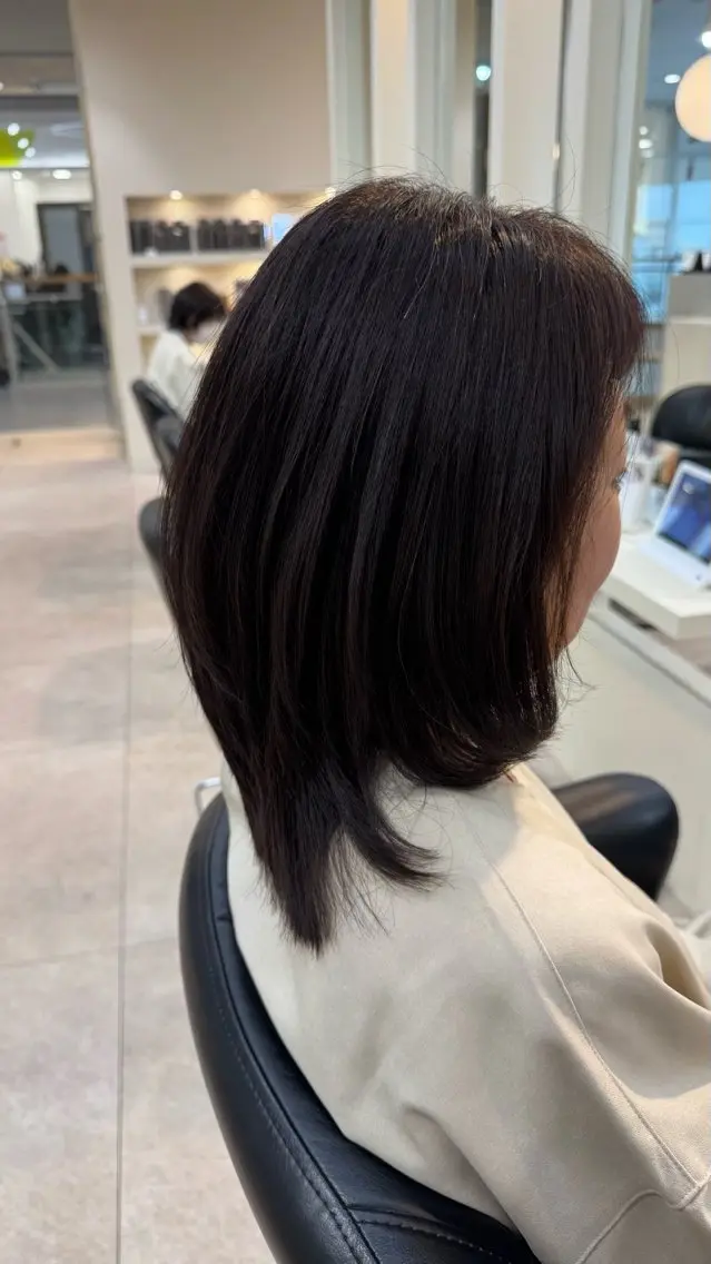 ミディアム 田村 大輔のヘアスタイル