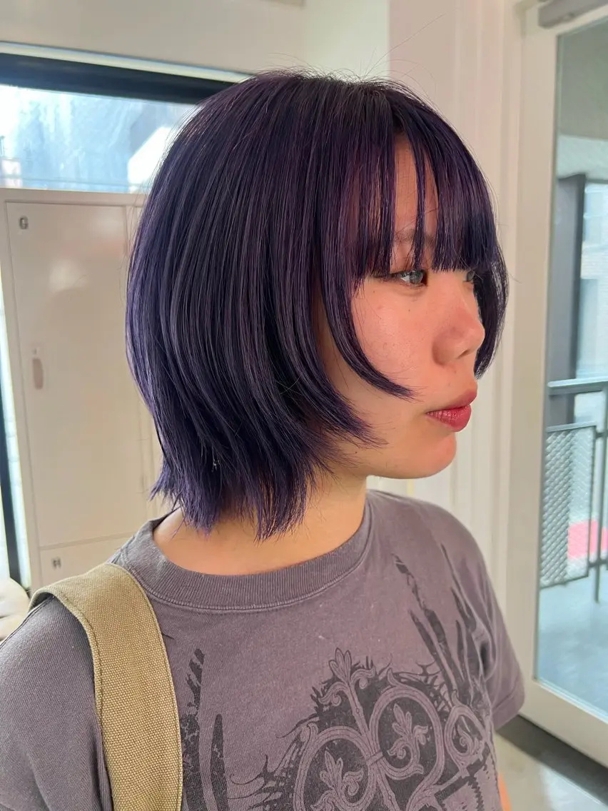 ショート 💥ウルフカット デザインあんな💥のヘアスタイル