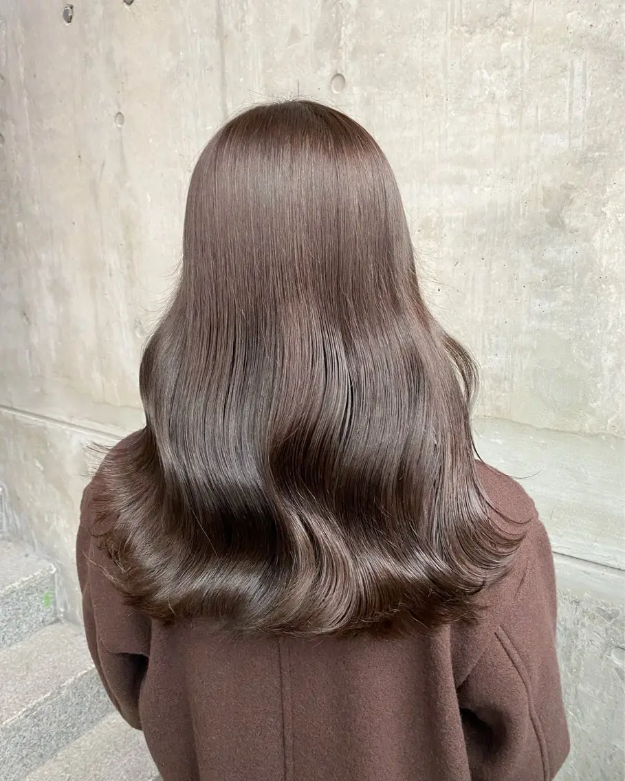 ロング ヘアカラー ブリーチなし透明感 カラー/MISANOのヘアスタイル