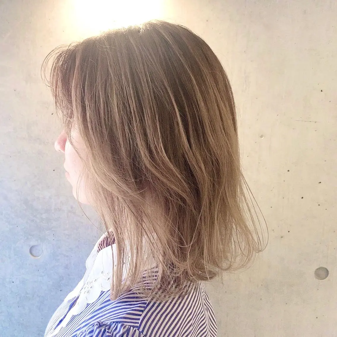 カラー 🫧BUBBLES 新所沢　かとうゆきのヘアスタイル