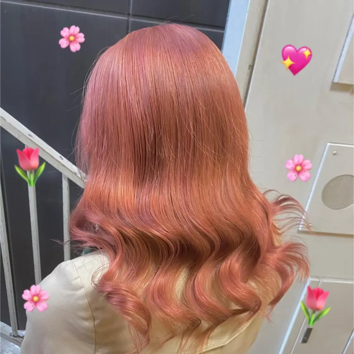 セミロング カラー 🖤韓国艶髪 RINA🖤のヘアスタイル