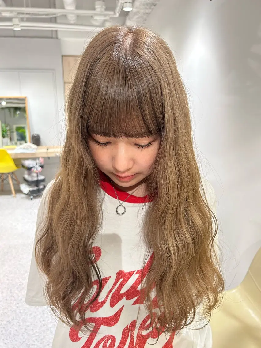ロング カット hair&eye🎀 /momoKaのヘアスタイル