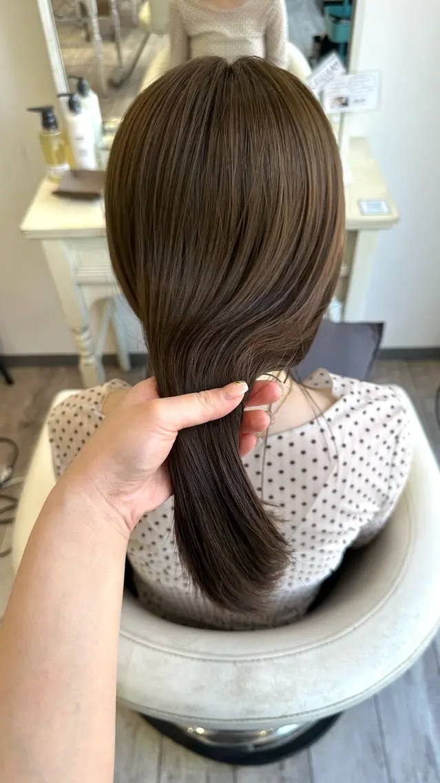 セミロング カラー 橋本叶夢/ お洒落hairのヘアスタイル