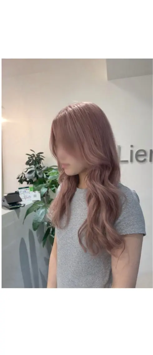 ロング カラー BLEACH YURINA⭐️のヘアスタイル