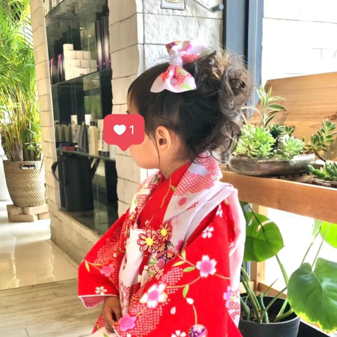七五三・3歳☆着付け＆ヘアセットの写真