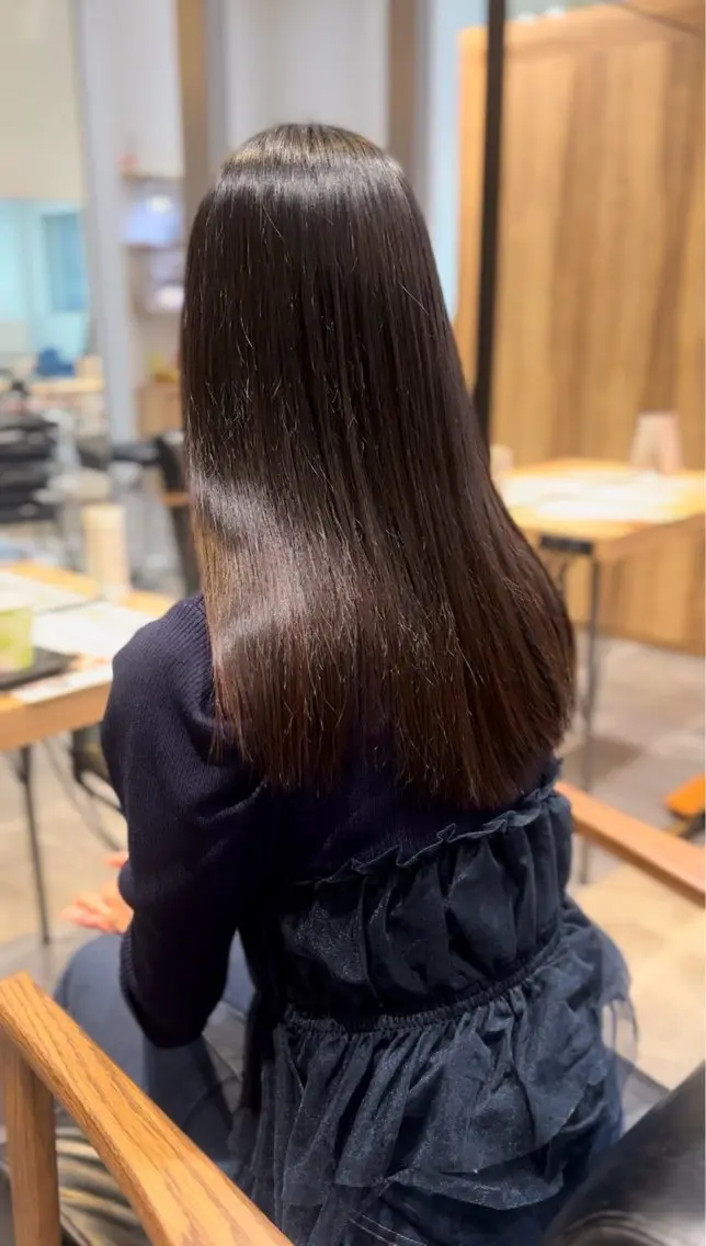 🌸 【次世代の髪質改善】髪質改善ストレート(縮毛矯正)+トリートメント🌸の写真