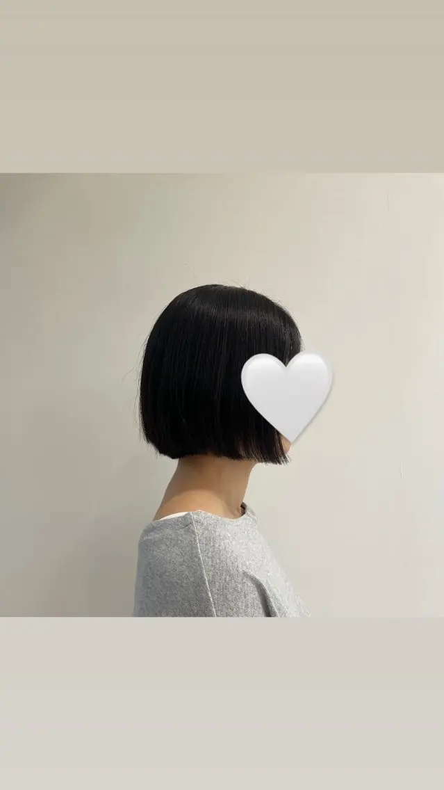 ミディアム ボブ カット トリートメント 姫良 🪄🤍➰のヘアスタイル