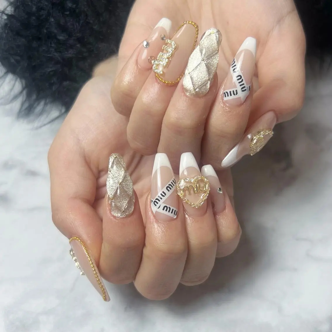 ネイル 持ち込み ハンドネイル nail salon Bayのネイルデザイン