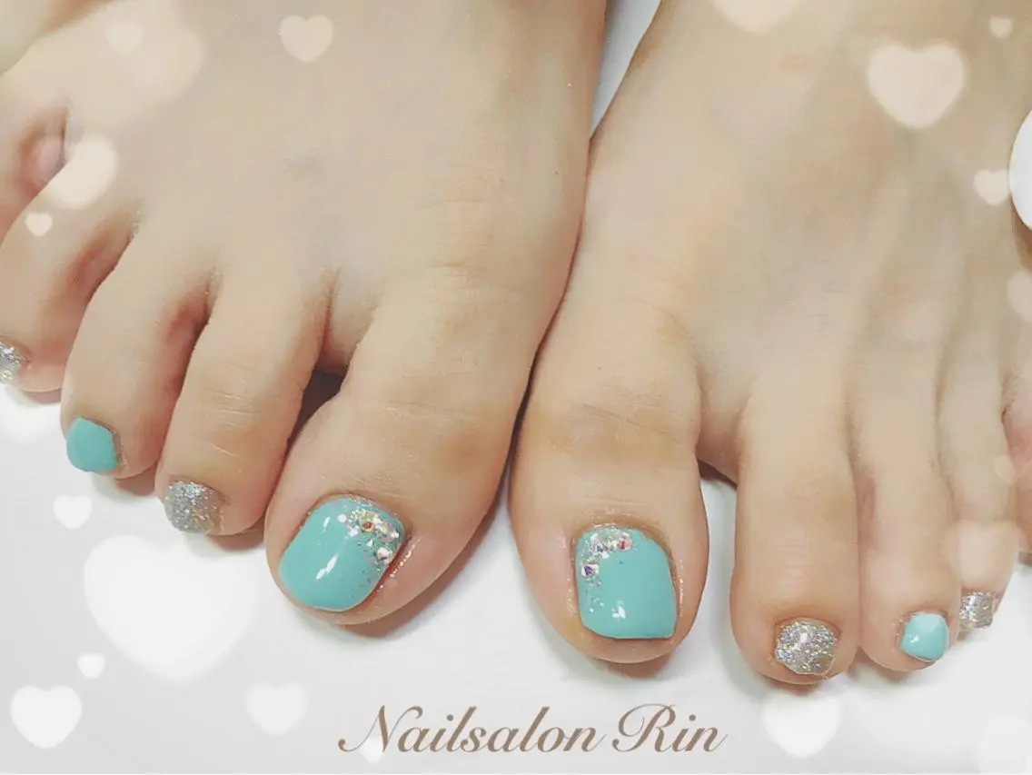 ネイル フットネイル Nailsalon Rinのネイルデザイン