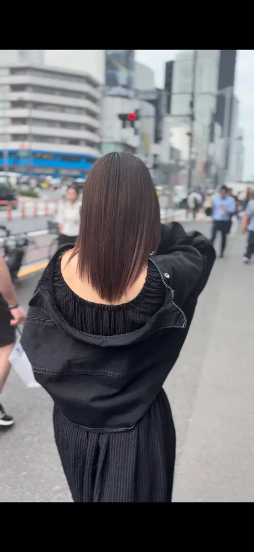ミディアム 髪質改善 トリートメント ⭐️超髪質改善特化 ✂️美髪縮毛矯正きりのヘアスタイル