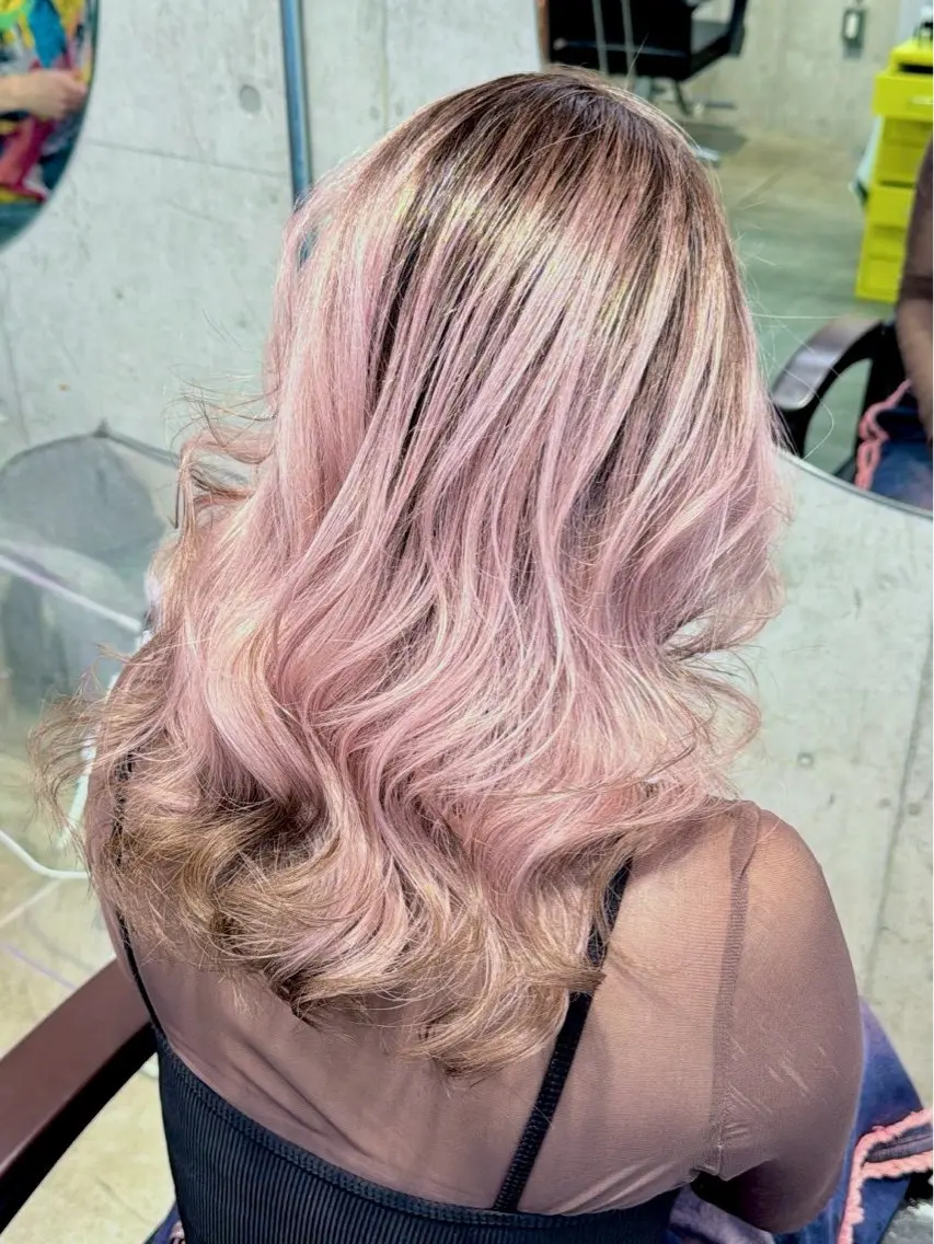 ロング カラー 🎀推しカラー🎀 Harunaのヘアスタイル