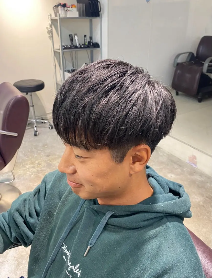 【メンズ限定🥇】🌳刈り上げマッシュ+眉カット🌳💥マッシュはメンズ王道!セットもしやすい!メンズの眉毛は大切!💥の写真