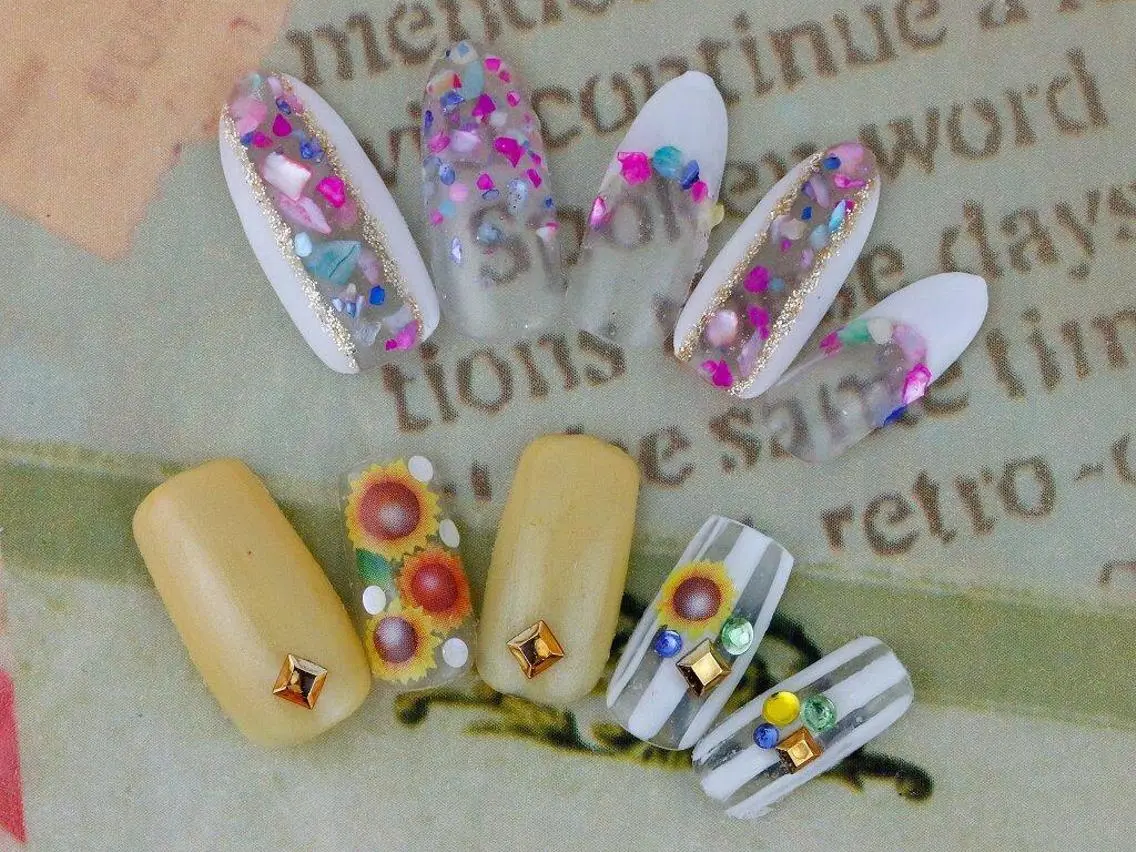 ネイル an sucre baseのネイルデザイン