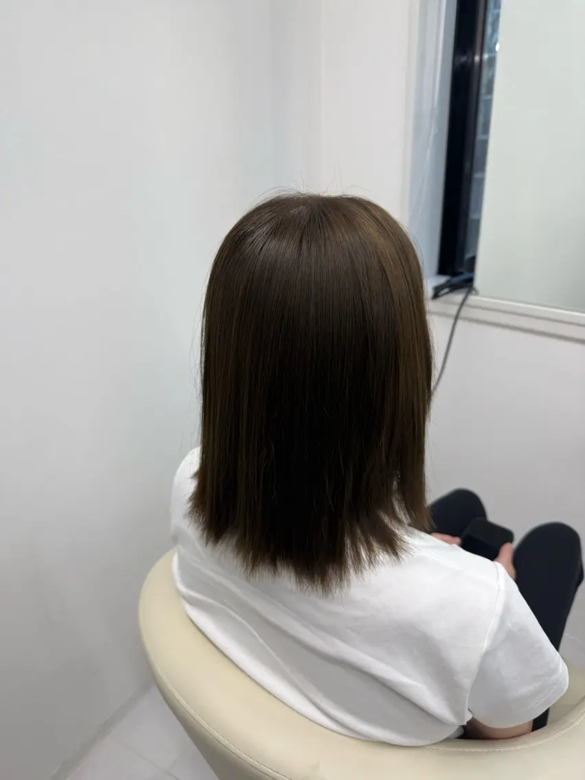 ミディアム カラー ヘアカラー トリートメント 🎀カラーモデル🎀 募集中/moyuのヘアスタイル