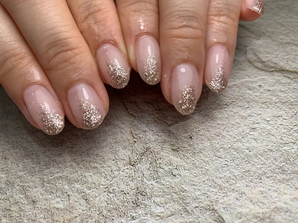 ネイル ラメ(グリッター) ハンドネイル nail room Ly'leaのネイルデザイン