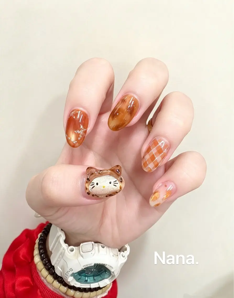 ネイル ハンドネイル Nana🎀 研修ネイルのネイルデザイン