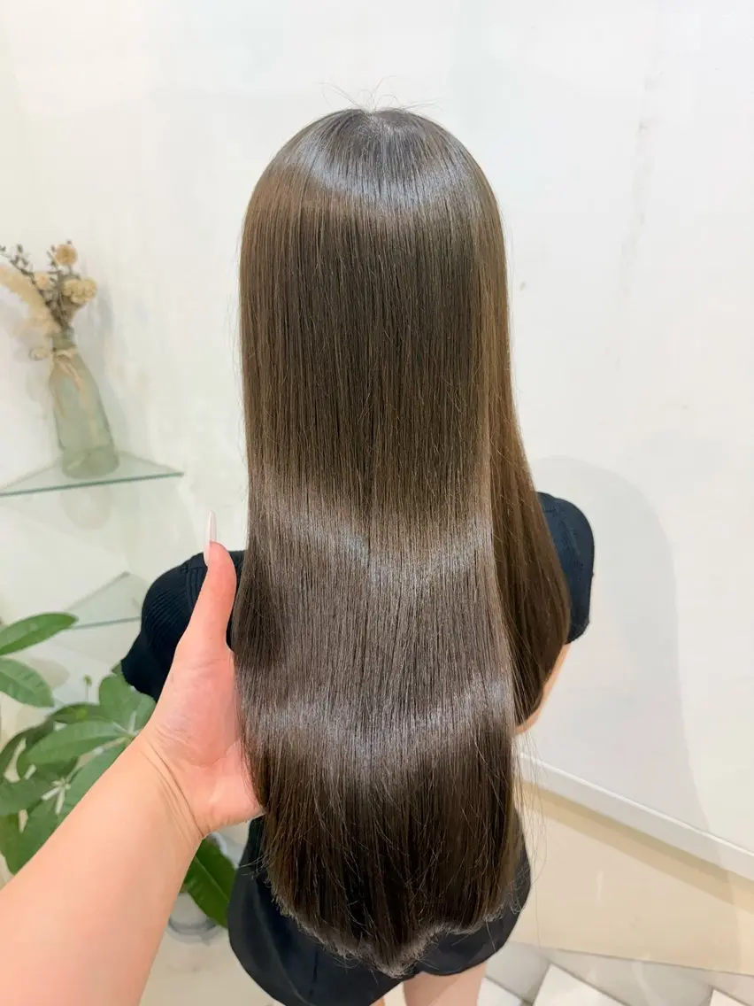 ロング カット ヘアカラー トリートメント ♡艶髪/顔周り♡ Konomiのヘアスタイル