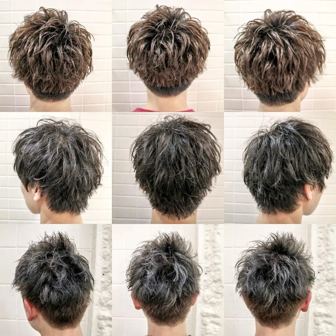 ショート カラー パーマ メンズ 看板犬がお出迎え◎ 初めてでも安心◎のヘアスタイル
