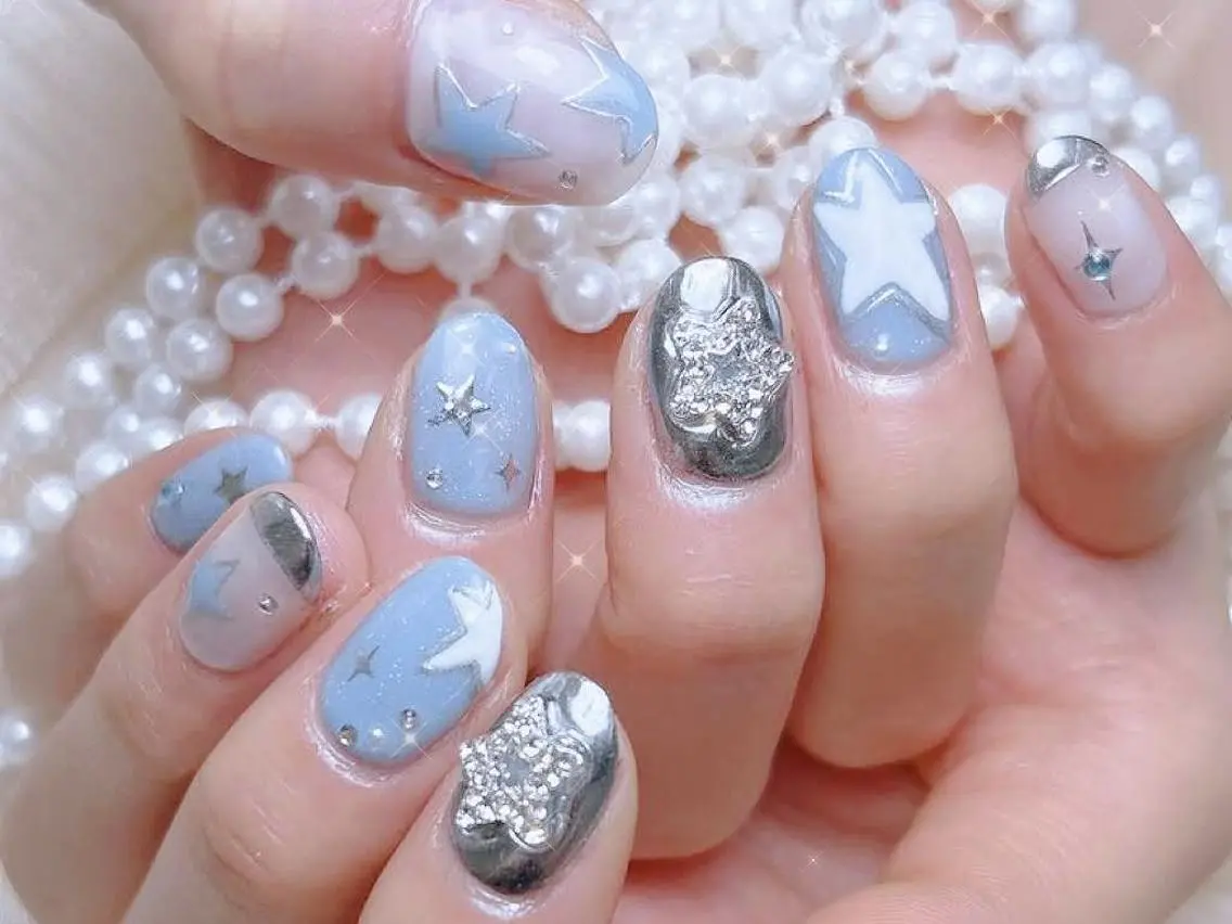 ネイル 🦋チップ長さだし 専門店🦋のネイルデザイン