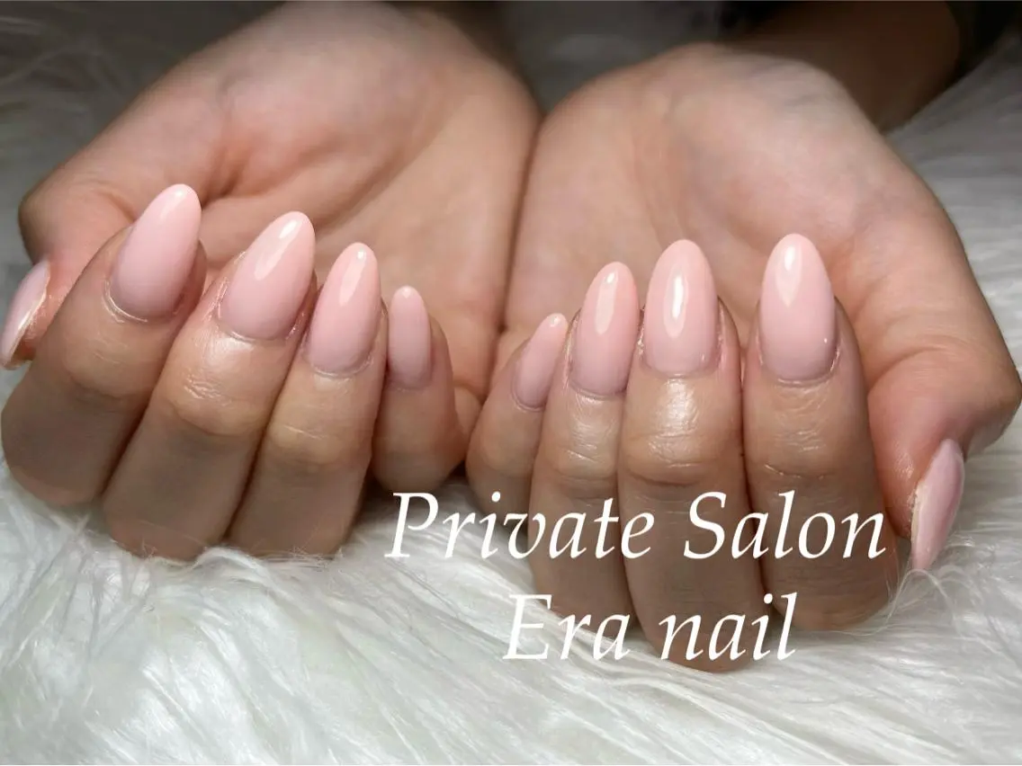 ネイル ワンカラーネイル ハンドネイル Era nailのネイルデザイン