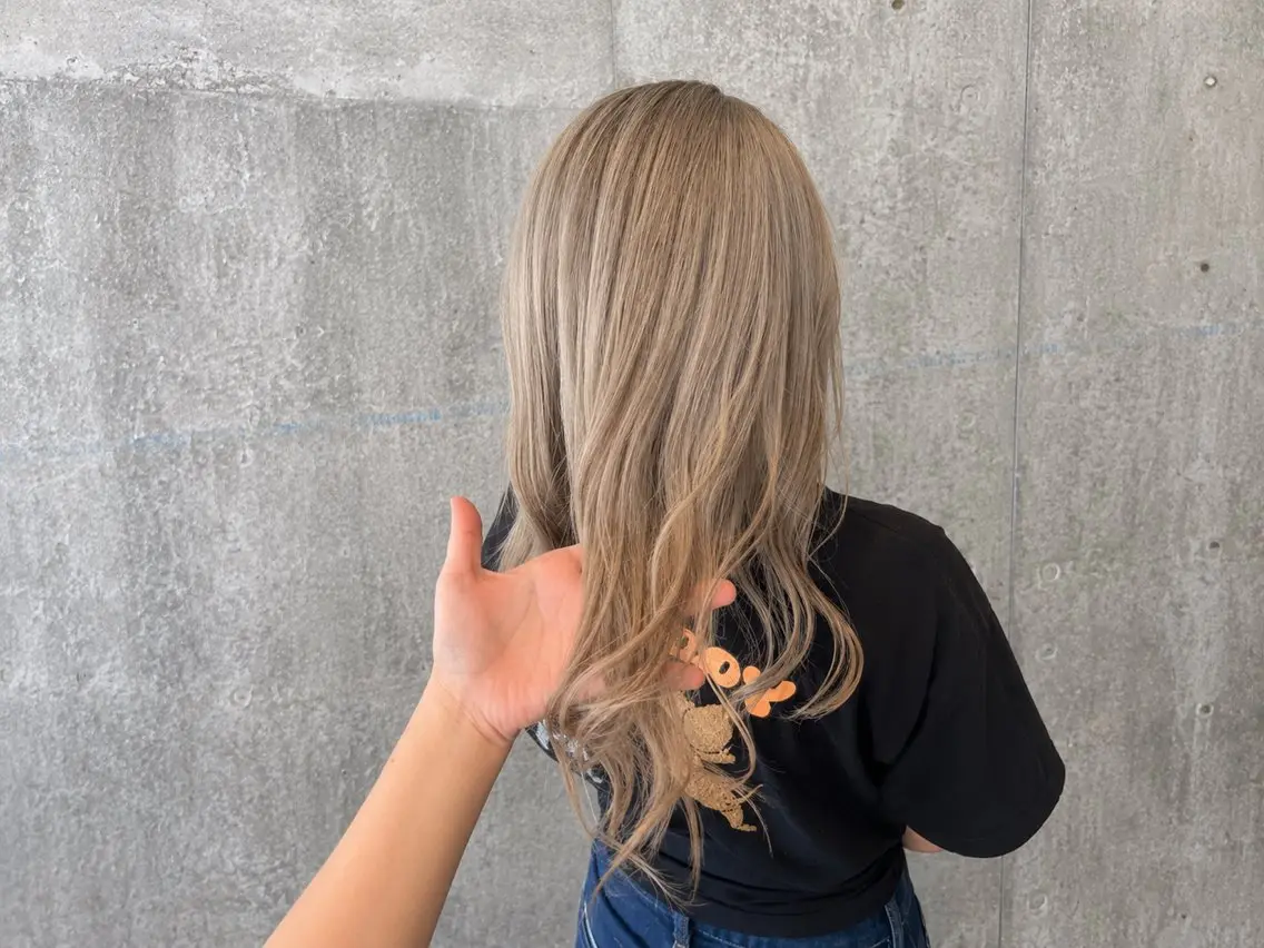 ロング カラー 蓮見友里 PiSTA/portのヘアスタイル