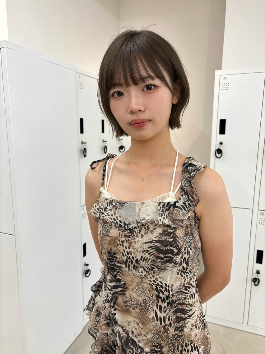 ショート 韓国風レイヤーカット 松葉翔のヘアスタイル