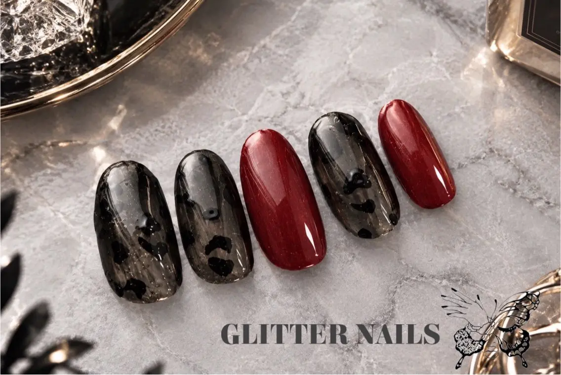 ネイル ハンドネイル GLITTER NAILS高速長田のマツエク・マツパデザイン