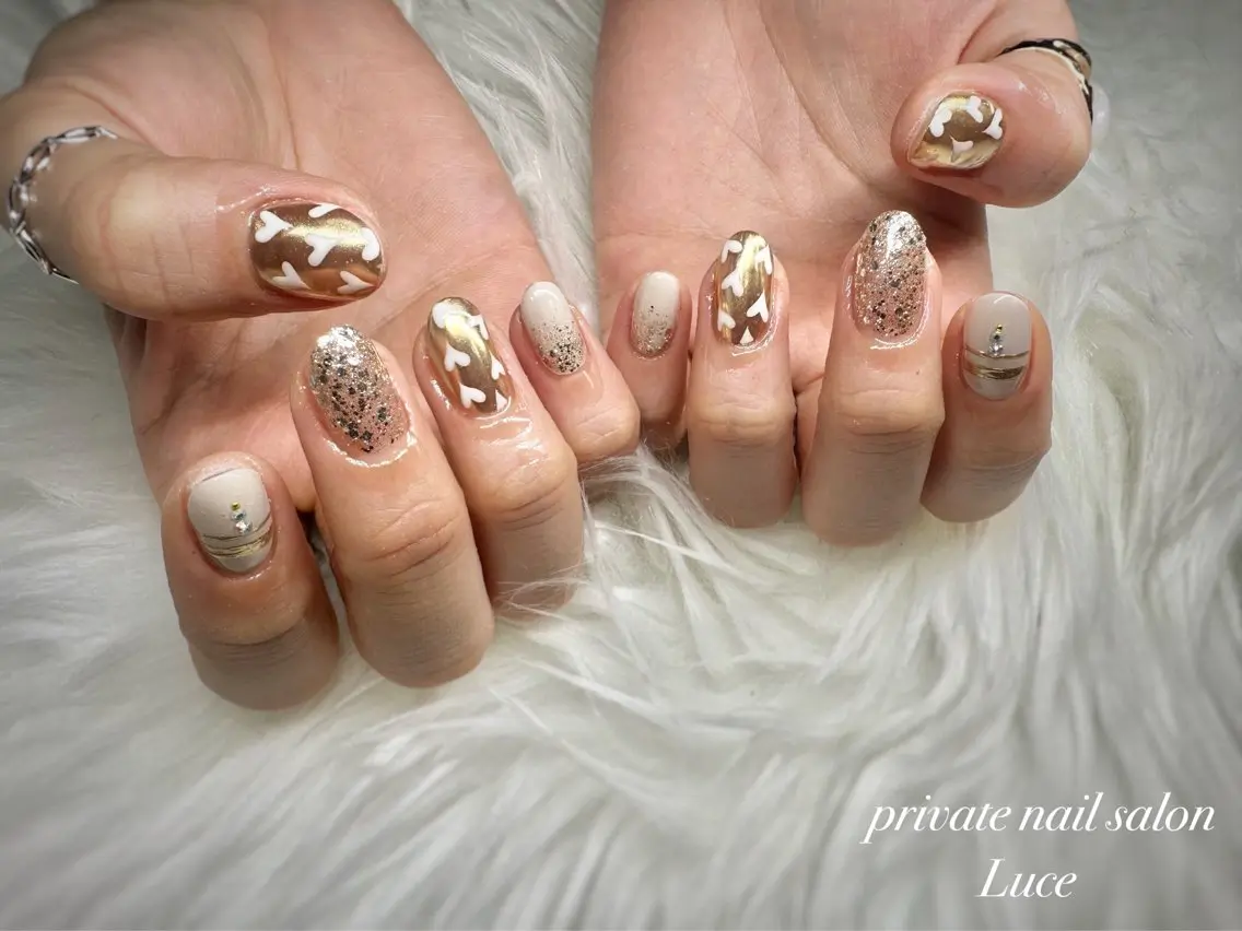 ネイル ハンドネイル nailsalon Luce🕊️のネイルデザイン