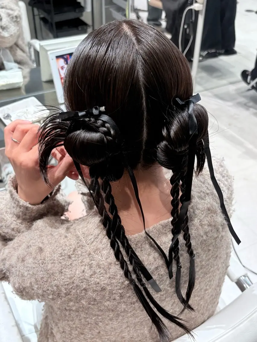 ヘアセット sayaka/ 透明感colorのヘアスタイル