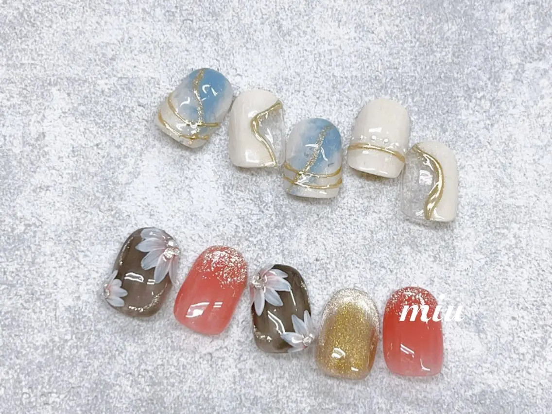 ネイル miu nail 🐾mihoのネイルデザイン