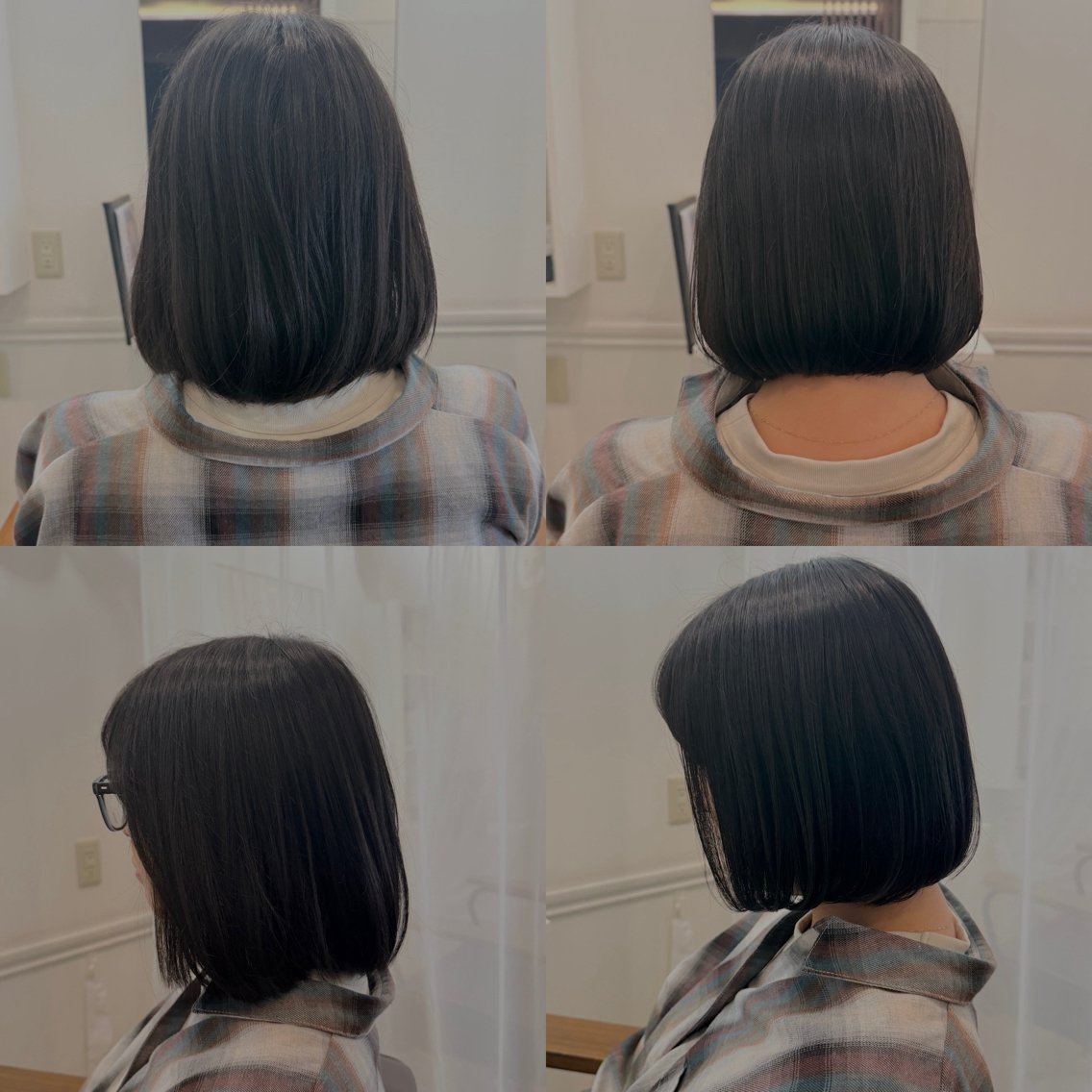 ミディアム 小川 瑞月のヘアスタイル