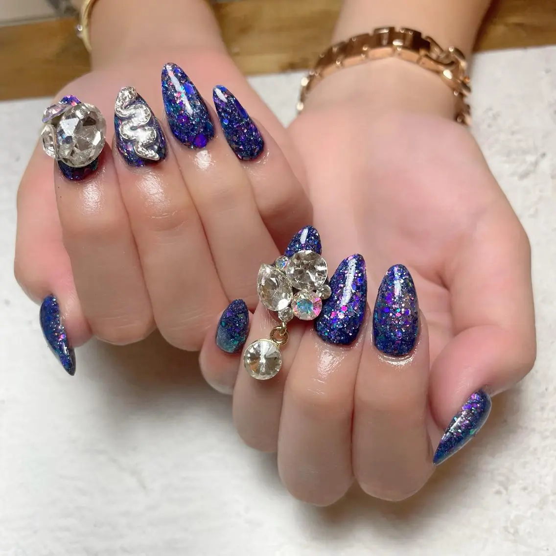 ネイル ハンドネイル Feel ‪‪☺︎‬Yuriaのネイルデザイン