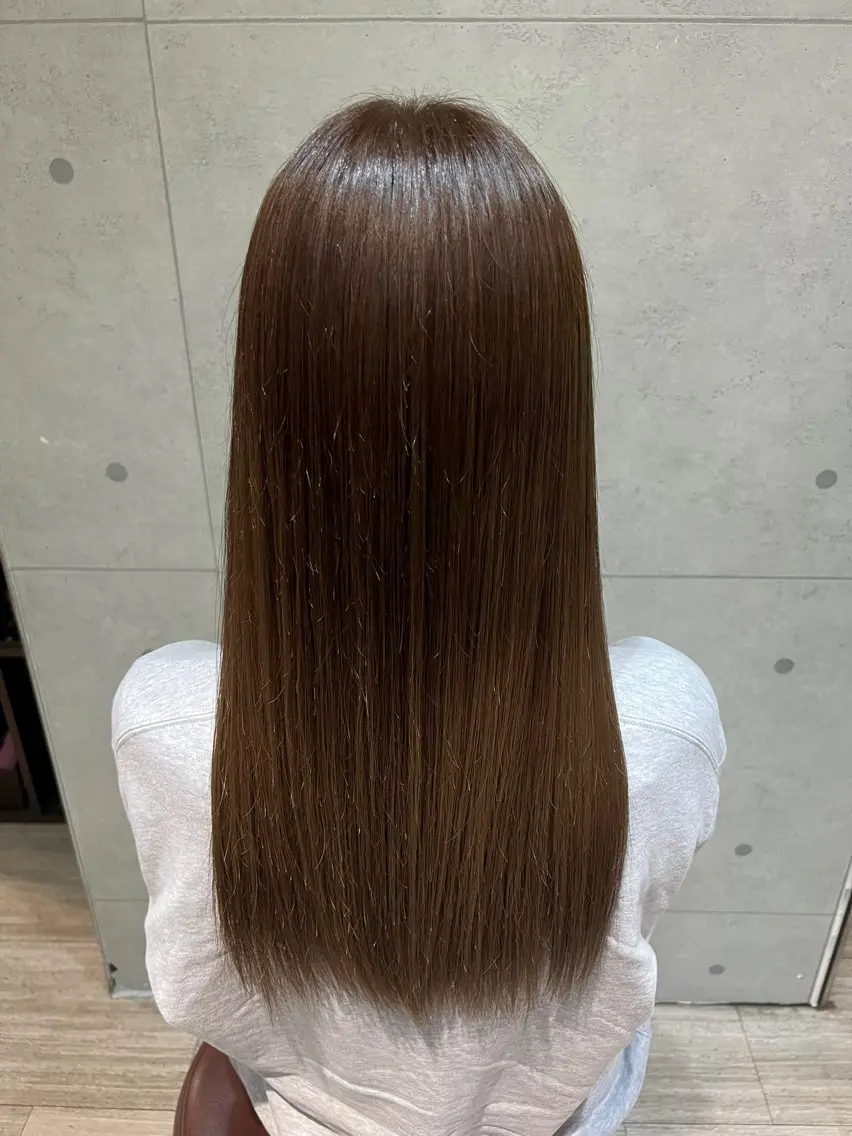 ロング カラー カット ヘアカラー 松村 菜美のヘアスタイル