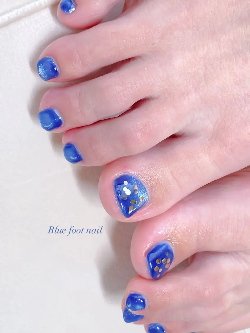 ネイル マグネットネイル シンプルネイル ハンドネイル フットネイル nail salon Ecloreのネイルデザイン