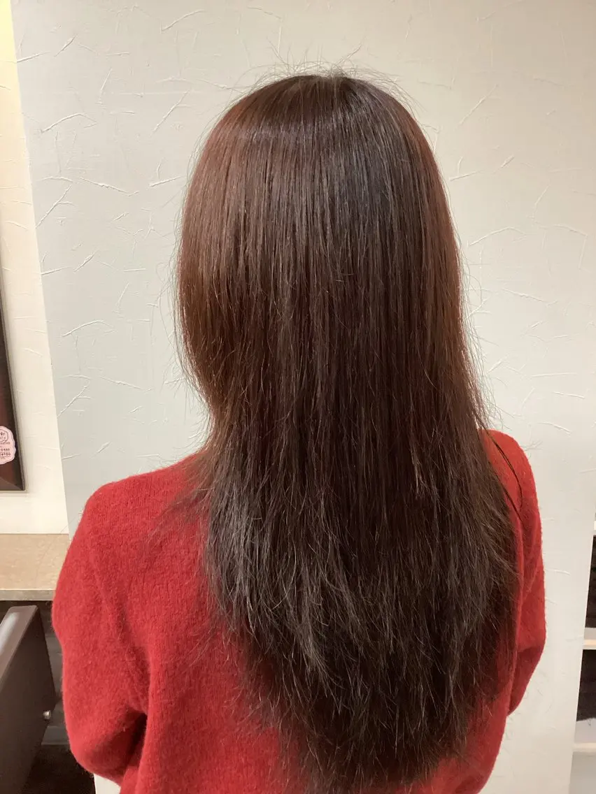 ロング ヘアカラー トリートメント カラリス 黒川店のヘアスタイル