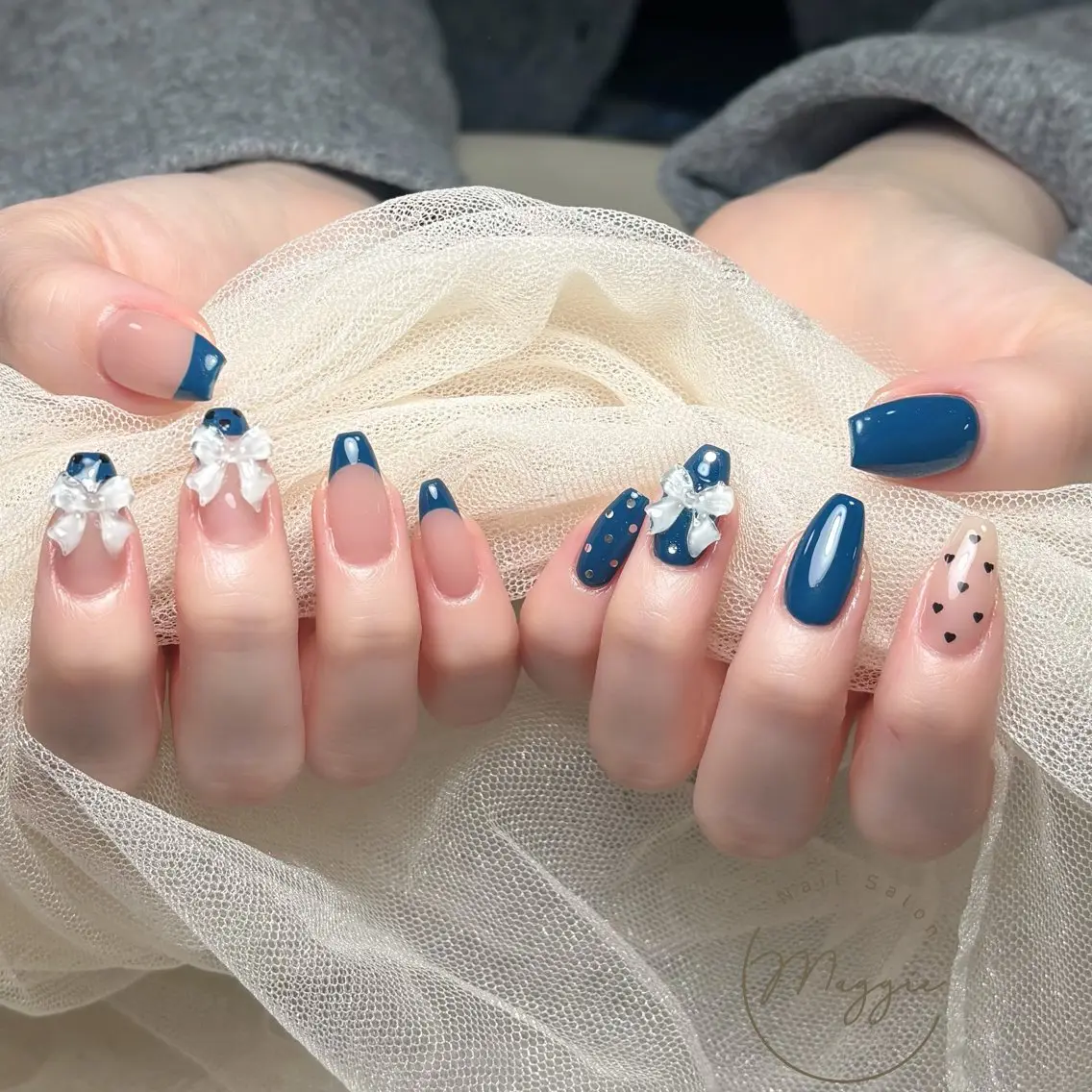 ネイル 持ち込み ハンドネイル Ti miのネイルデザイン
