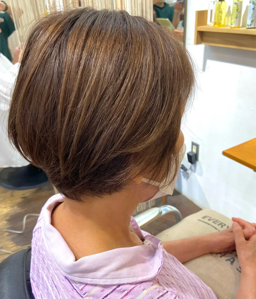 ショート カラー ベージュカラー niro 🌱Kurelのヘアスタイル
