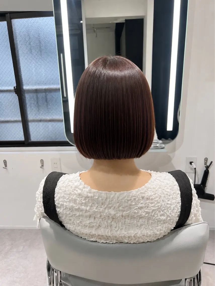 ショート カラー カット ヘアカラー 大阪🎀似合わせ /艶感カラー/長谷のヘアスタイル
