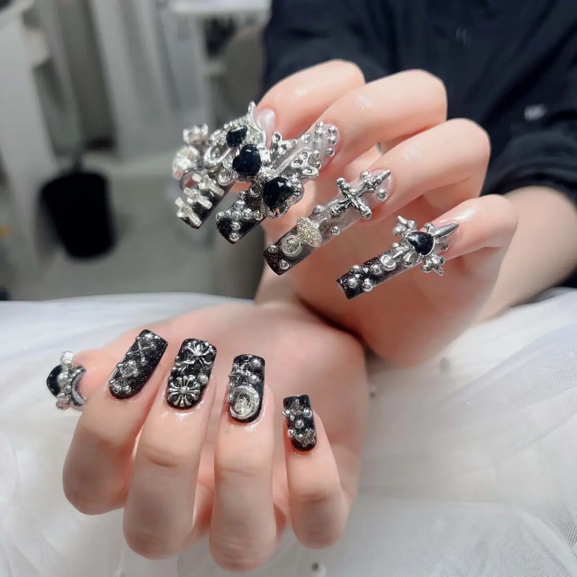 ネイル アートネイル 持ち込み ワンホンネイル ハンドネイル Lenie Nail Salonのネイルデザイン